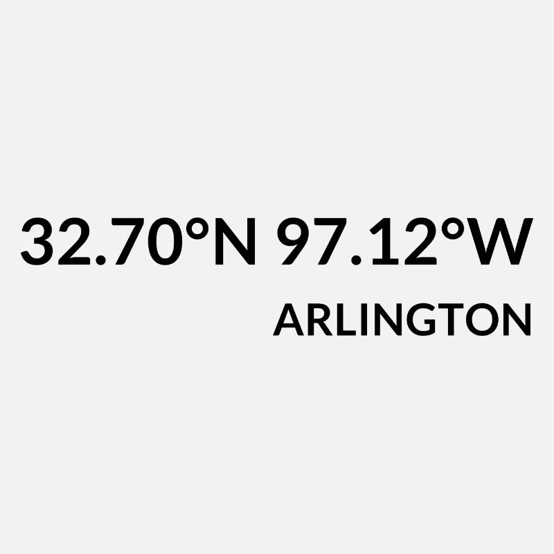 Arlington, Texas, USA Coordinates