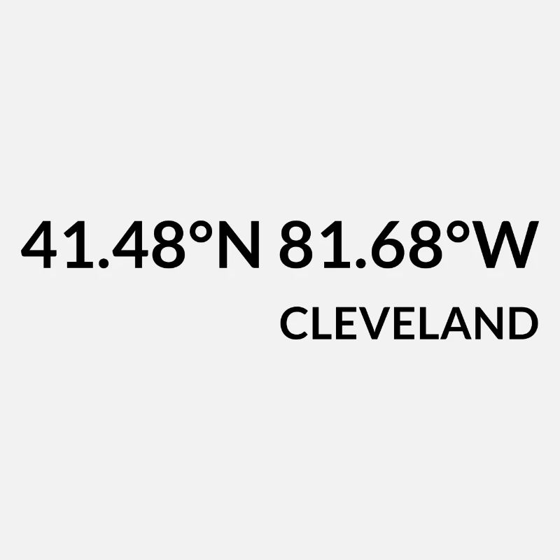 Cleveland, Ohio, USA Coordinates