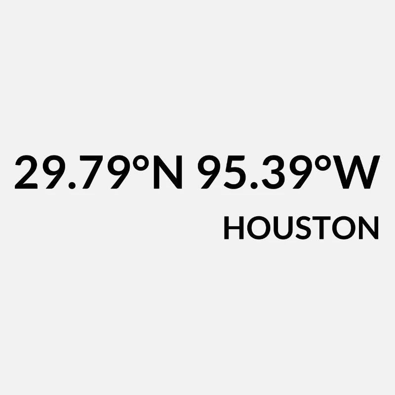 Houston, Texas, USA Coordinates