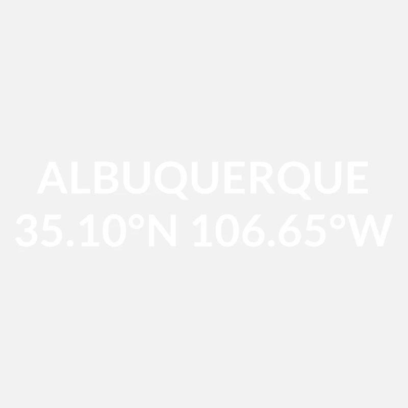 Albuquerque, New Mexico, USA Coordinates
