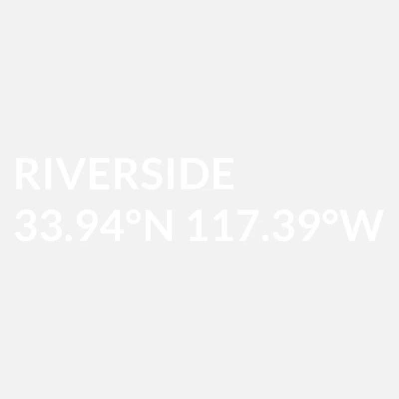 Riverside California USA Coordinates