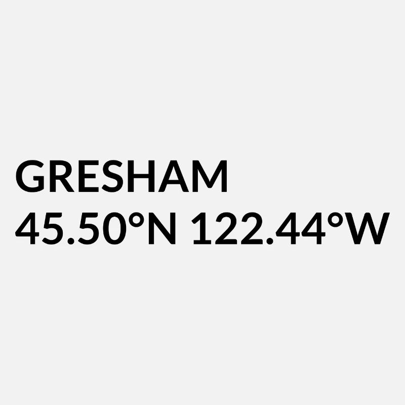 Gresham Oregon USA Koordinaten