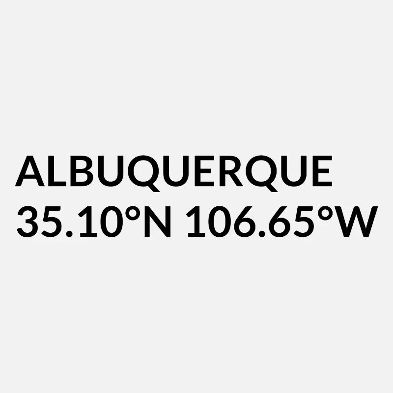 Albuquerque, New Mexico, USA Coordinates
