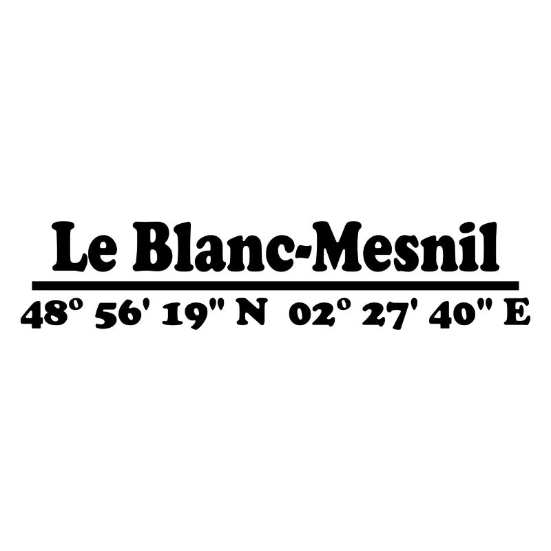 Le Blanc-Mesnil coordinates