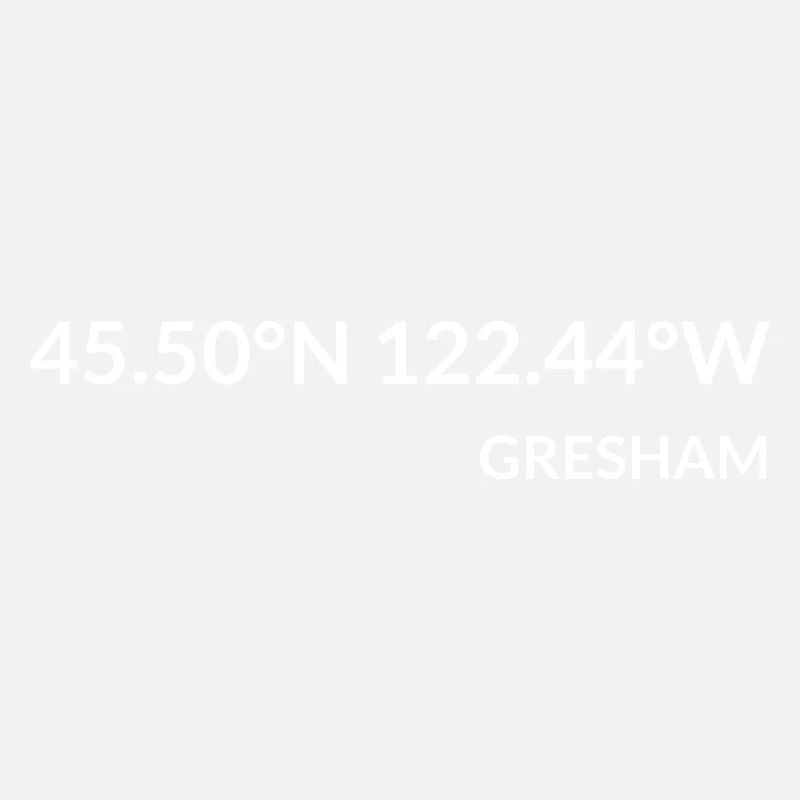 Gresham Oregon USA Koordinaten