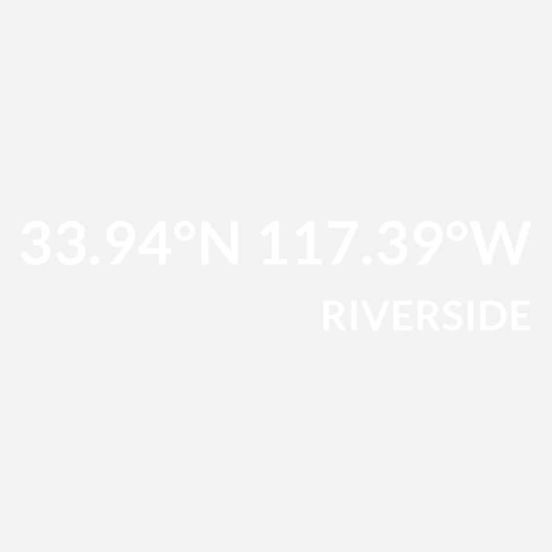 Riverside California USA Coordinates