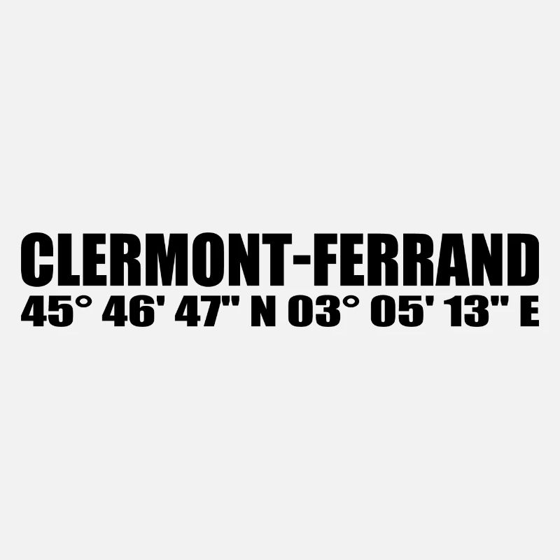 Coordonnées clermont-ferrand