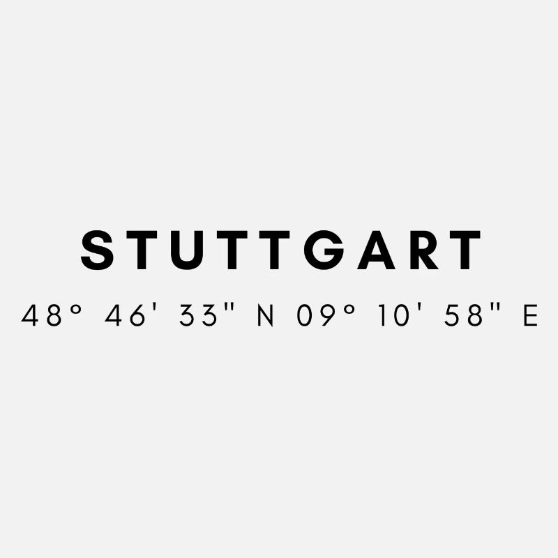 Coordonnées de Stuttgart