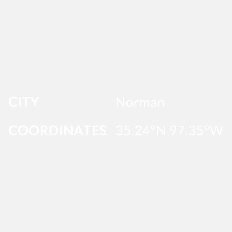Norman, Oklahoma, USA coordinates