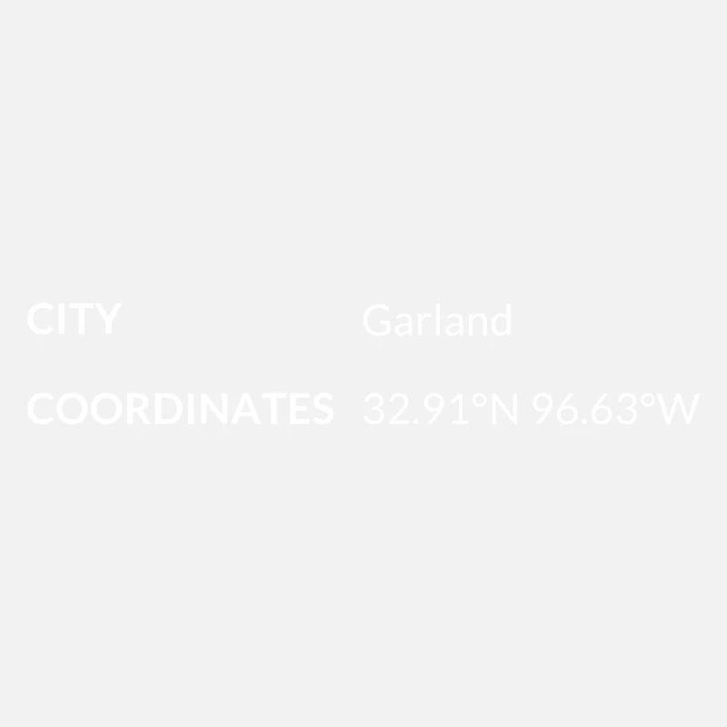 Garland, Texas, USA coordinates