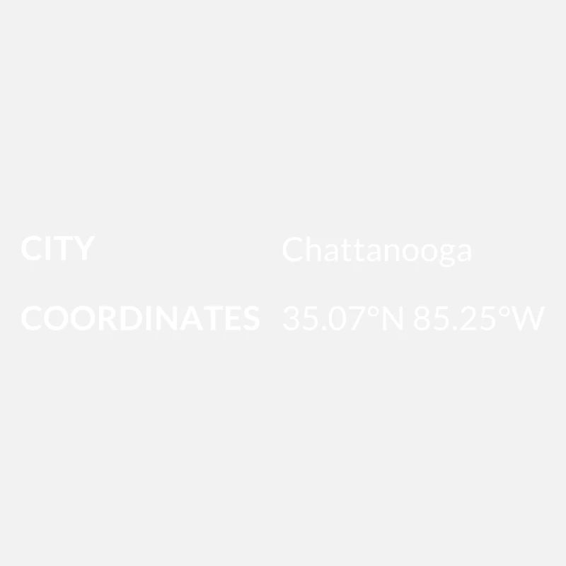 Chattanooga Tennessee USA coordinates