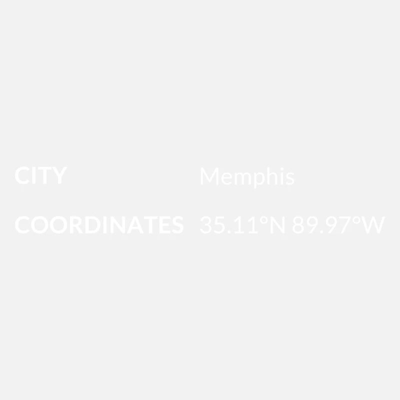 Memphis, Tennessee, USA coordinates