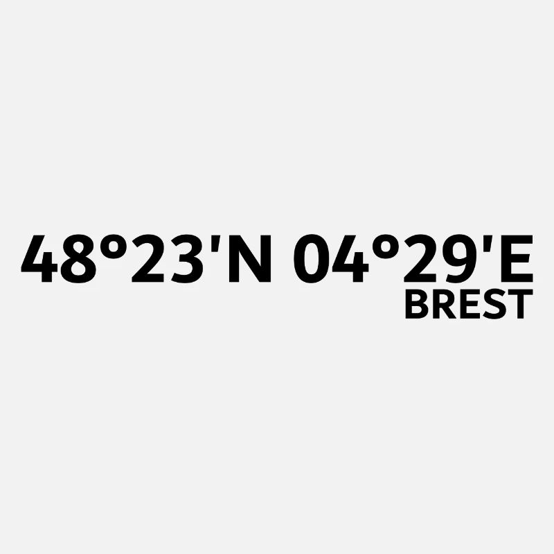 Coordonnées de Brest