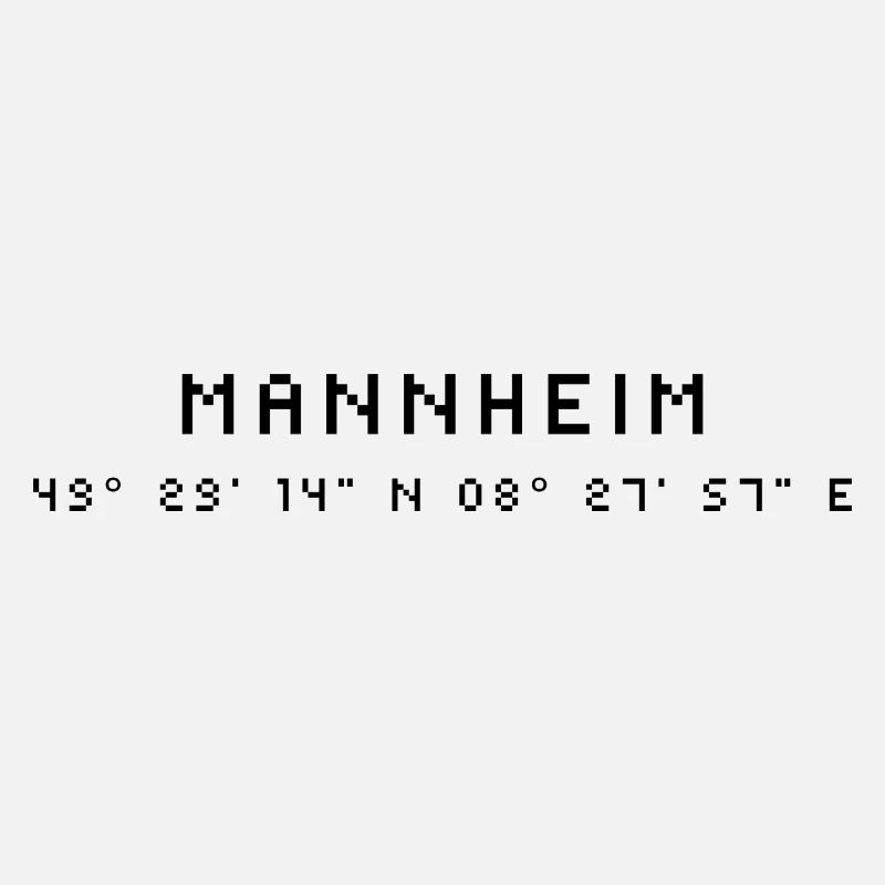 Coordonnées Mannheim