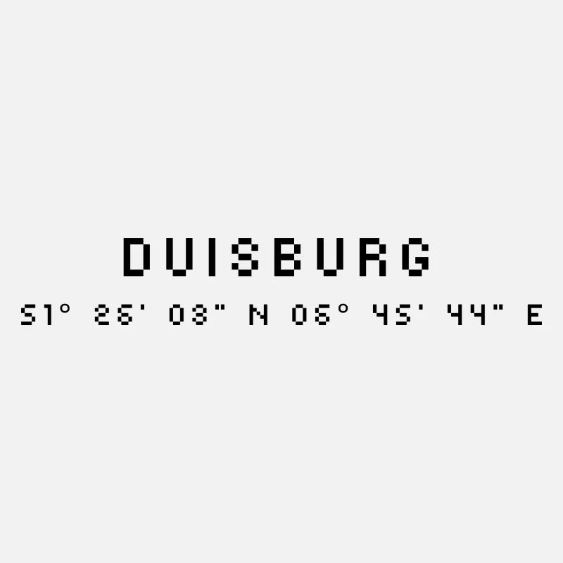 Les coordonnées de Duisbourg