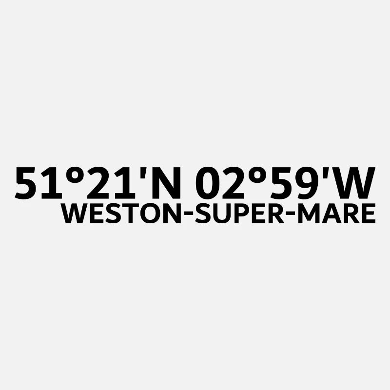 Weston-super-Mare coordinates