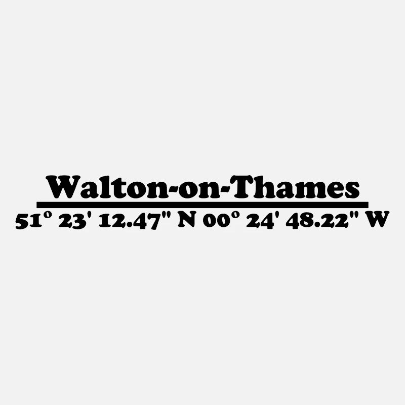 Coordonnées de Walton-on-Thames
