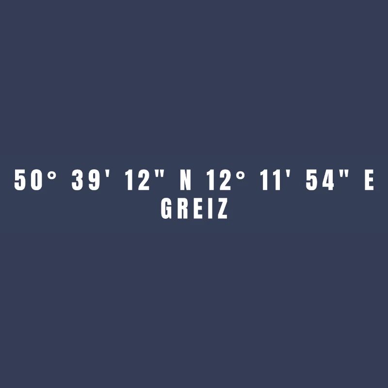 Greiz, Thuringia Coordinates