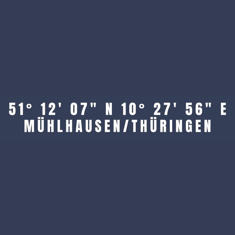 Mühlhausen/Thuringia Thuringia Coordinates