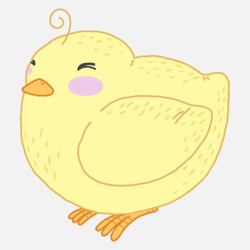 Mignon petit poussin