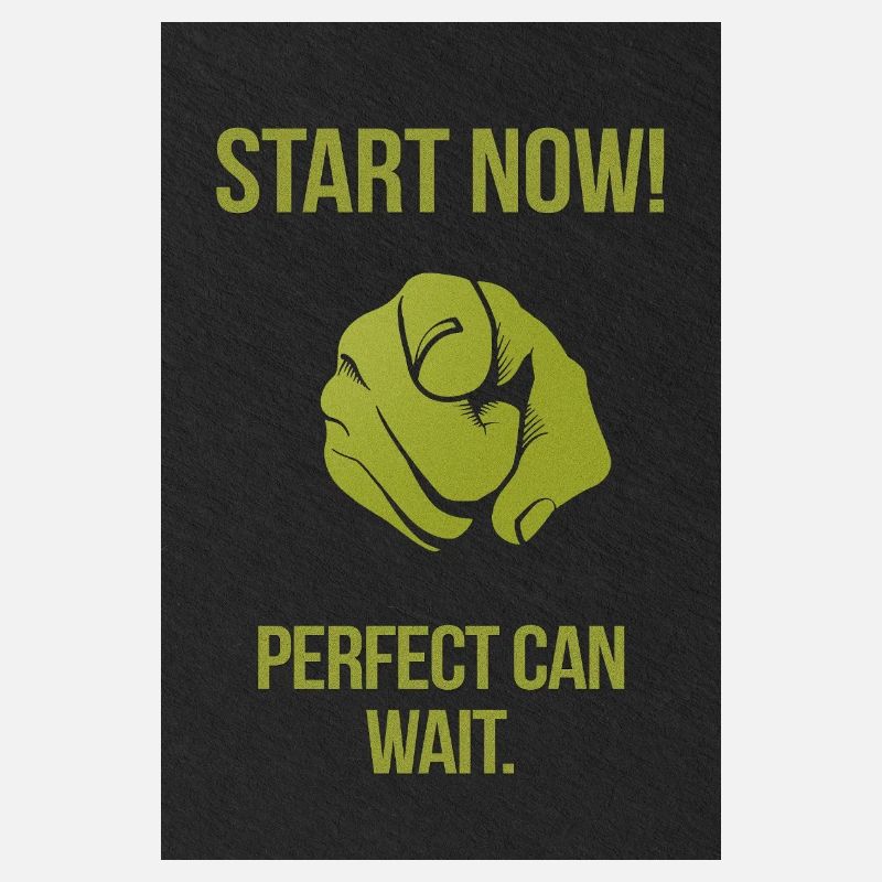 Start now – Statement shirt for doers