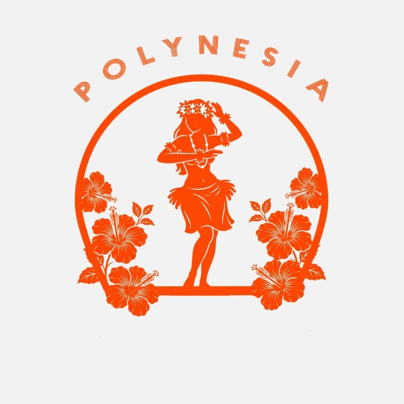 Polynesia Aloha Hula Dancer & Fleur d’Hibiscus