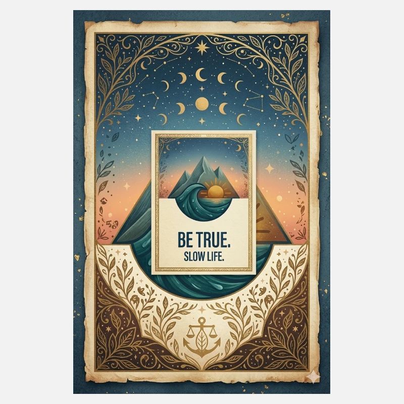 Be True. Slow Life.