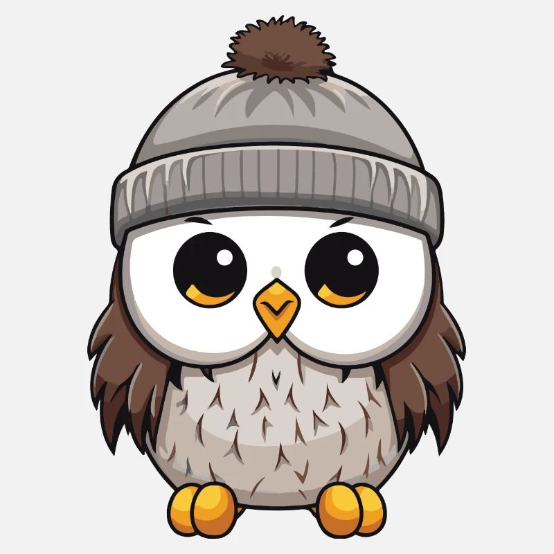 Owl Comic Winter Cozy