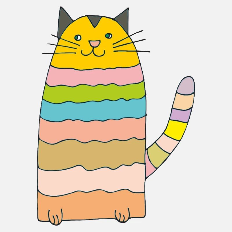 katze geringelt
