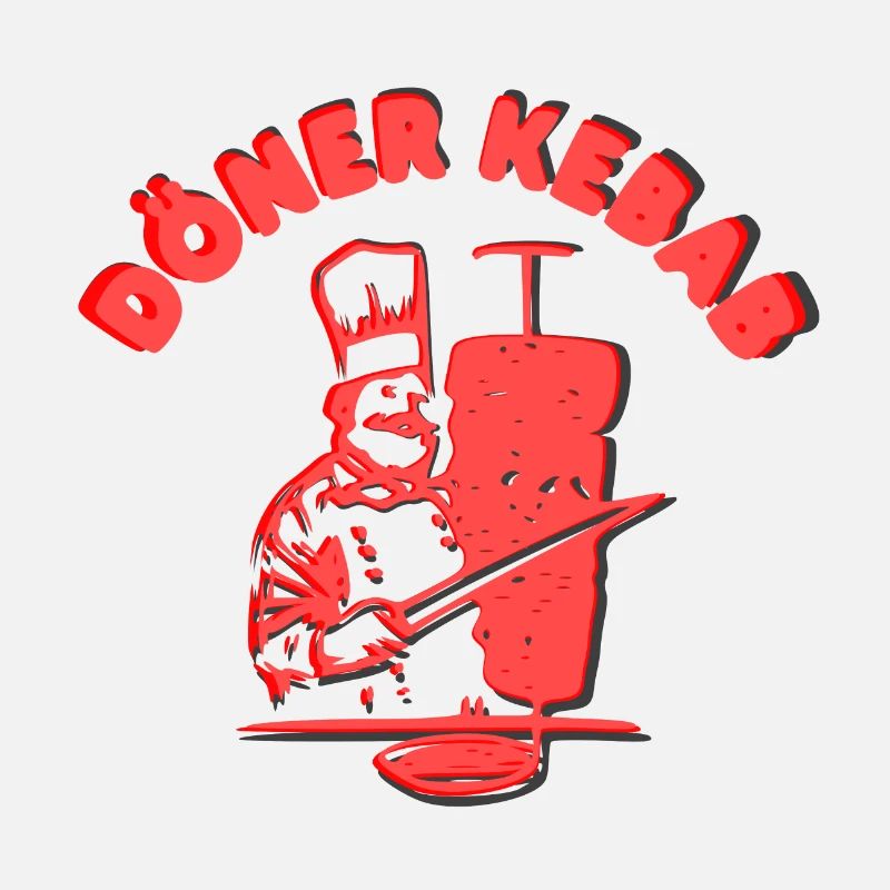 Döner Kebab der Gerät imbiss döner laden fleisch