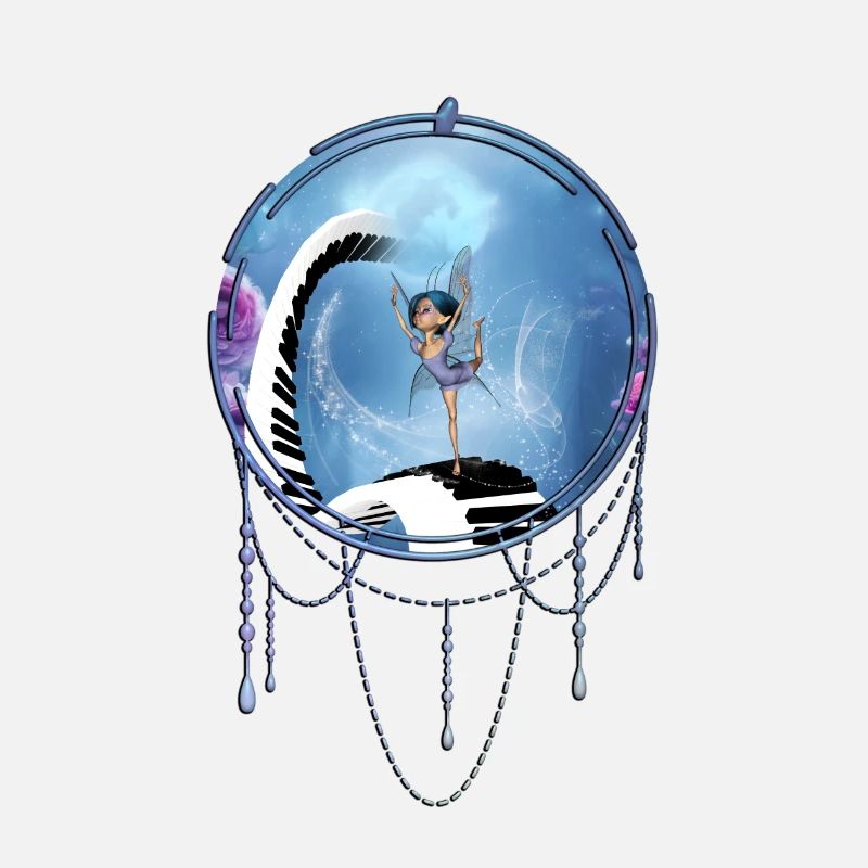 Dancing in the moonlight on the piano