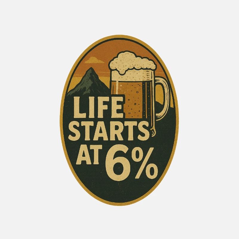La vie commence à 6 %