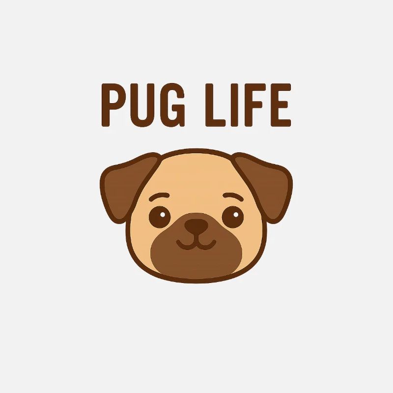 Pug Life – Mops mit Stil
