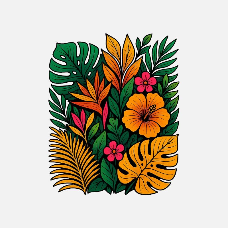 Floraison dorée