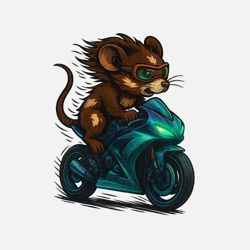 Motorrad Maus