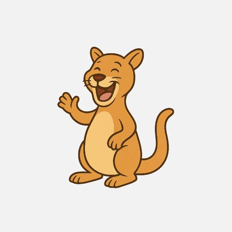 Wildcat that laughs