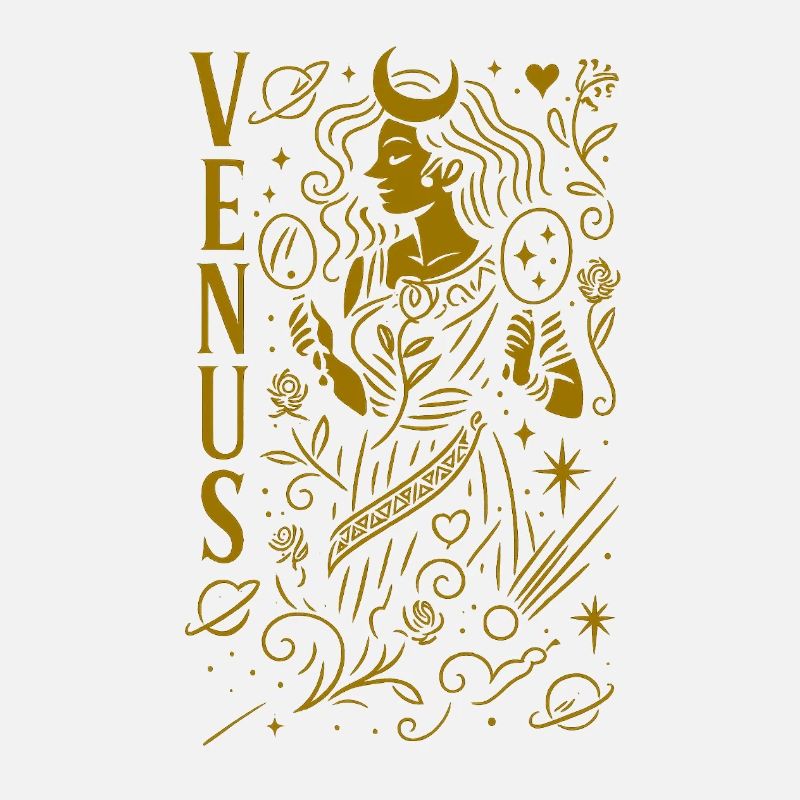 Vénus Ligne Céleste Art Déesse