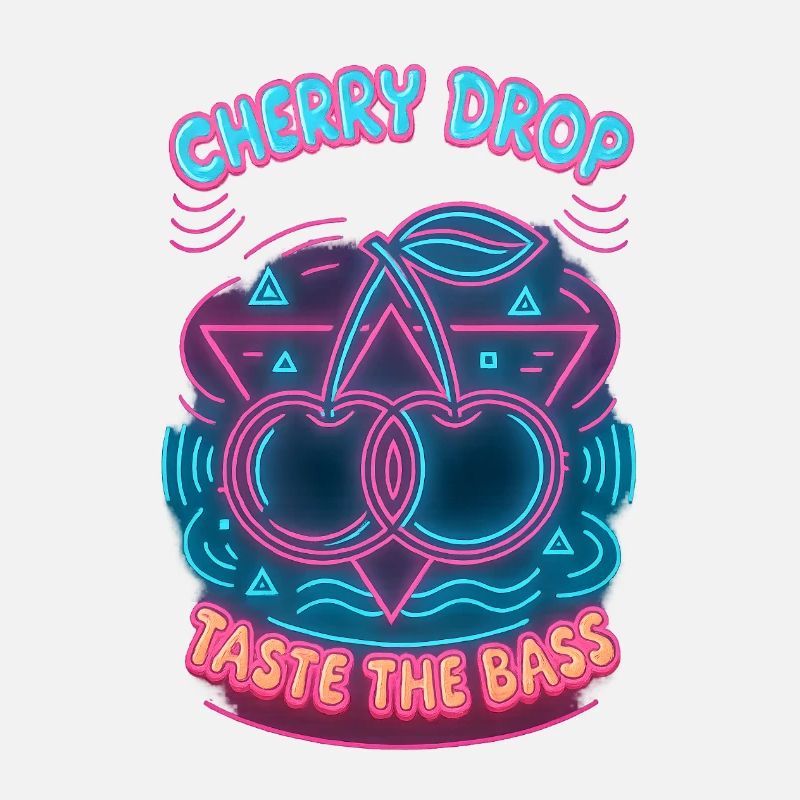 Cherry Drop – Goûtez au design néon de la basse