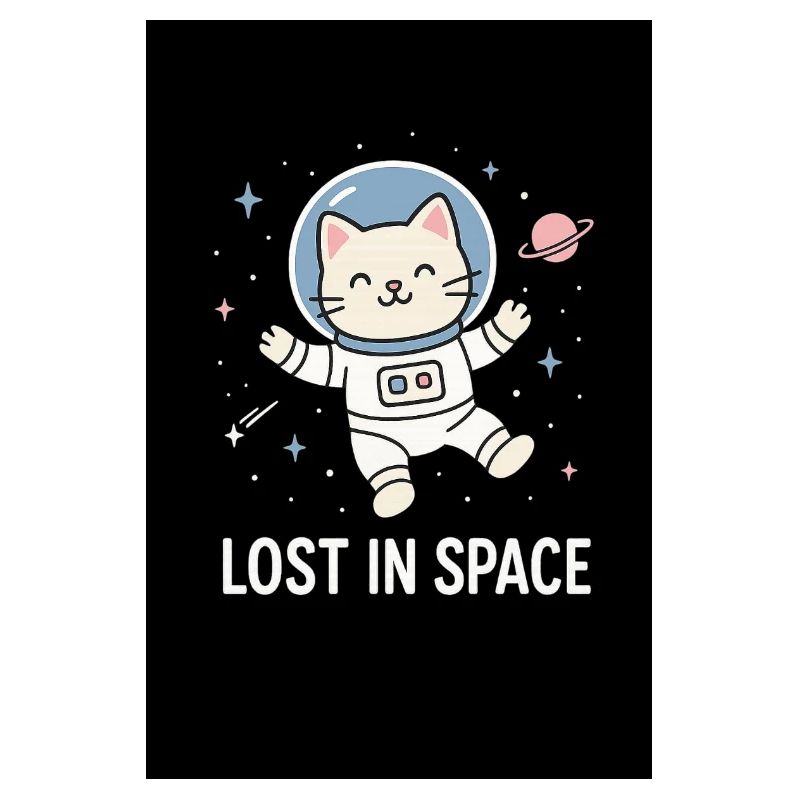 Astronaute chat perdu dans l’espace