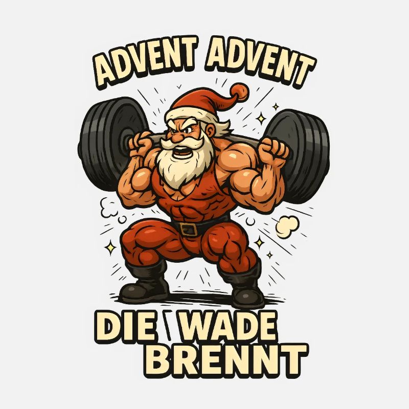 Avent, le veau brûle le Père Noël