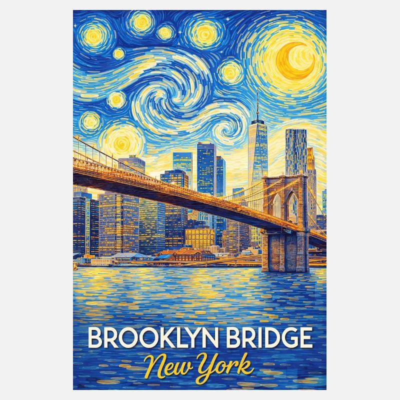 Brooklyn Bridge NY Star-Style