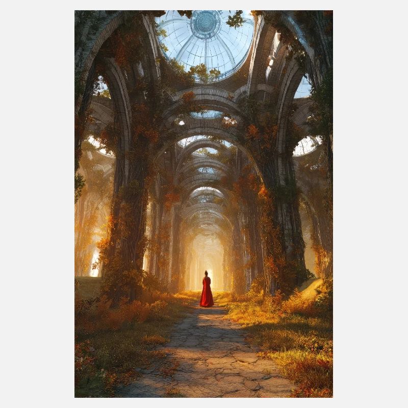 Autumn Ruins Cathedral Walk