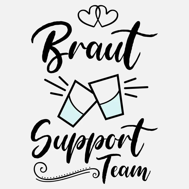 braut support team kurze