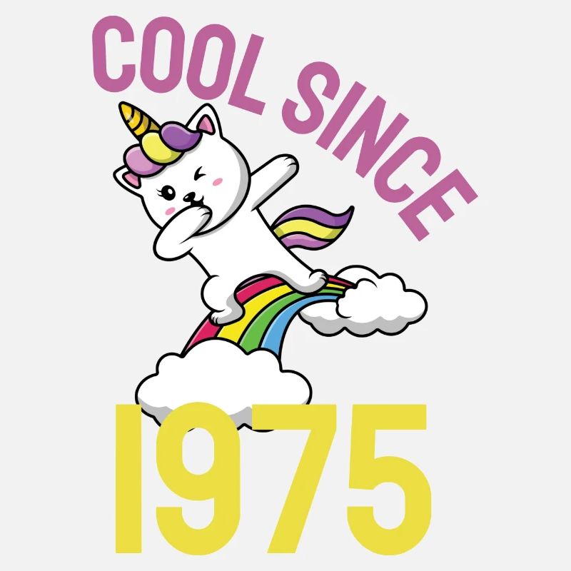 Cool since 1975 Dabbing cat 47th birthday