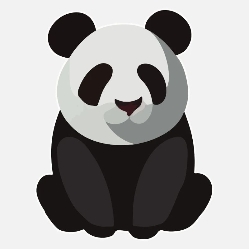 BABY PANDA SITTING