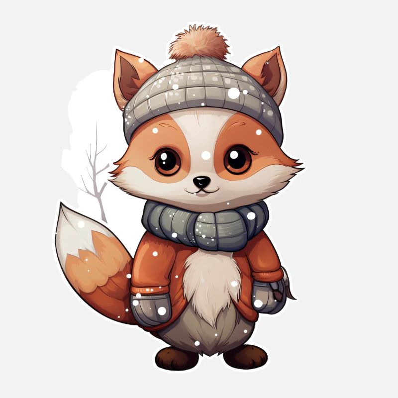 Fuchs im Schnee