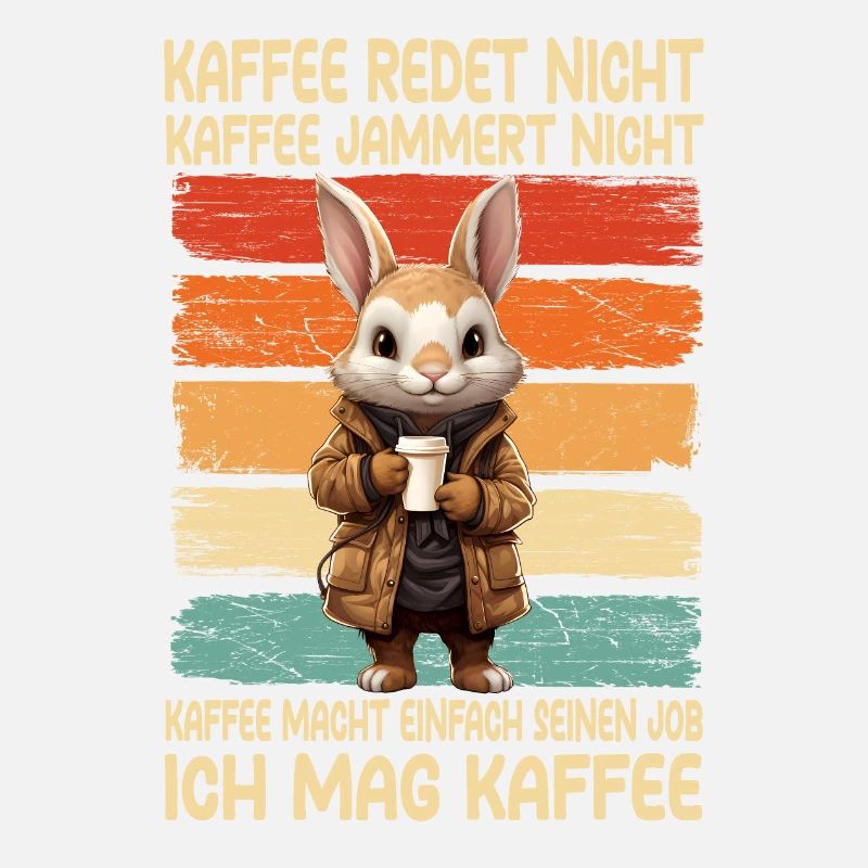 Kaffee Rede Nicht Kaffee Jammert Nicht Hase