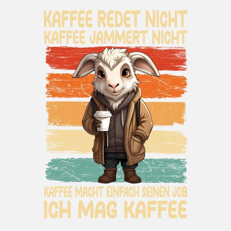 Kaffee Rede Nicht Kaffee Jammert Nicht Ziege