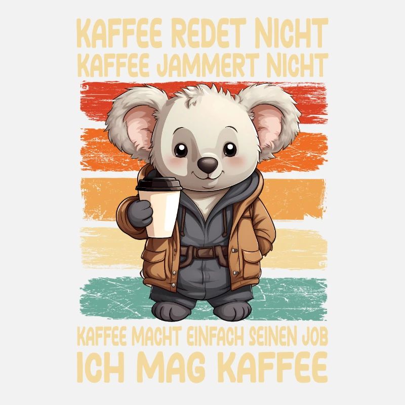 Kaffee Rede Nicht Kaffee Jammert Nicht Koala