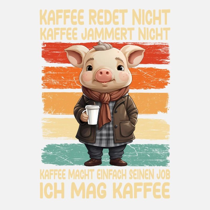 Kaffee Rede Nicht Kaffee Jammert Nicht Schwein